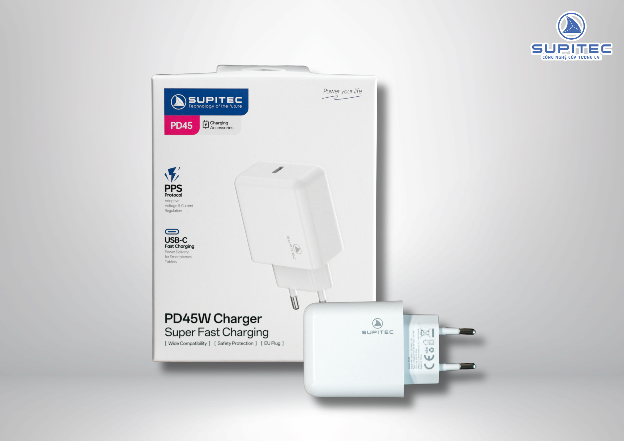 củ sạc Supitec PD45