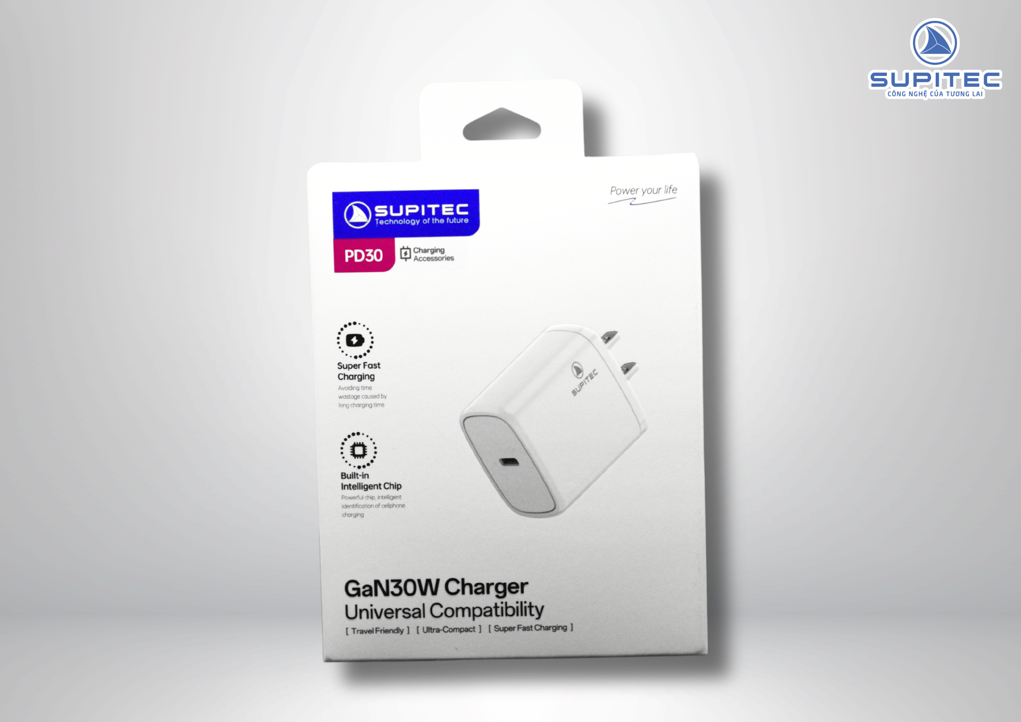 Sạc nhanh GaN 30W