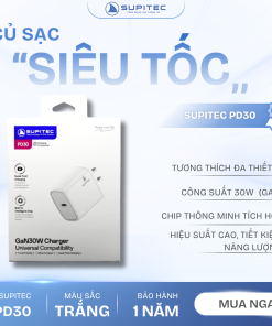 củ sạc GaN 30W Supitec